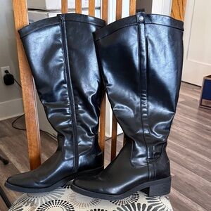 Life Stride Black Over-the-Knee Riding Boots
